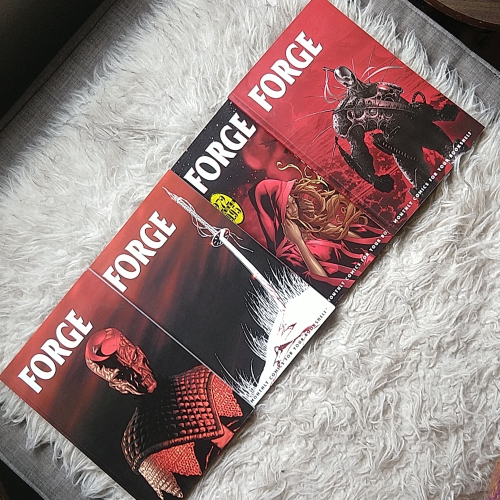 FORGE Graphic Novel Anthology Books 1-2-3-4